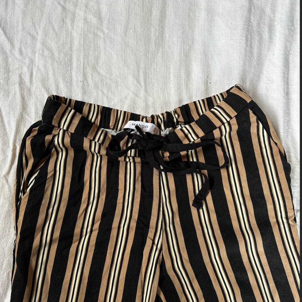 Mango Basics Waist Tie Slacks Size XS